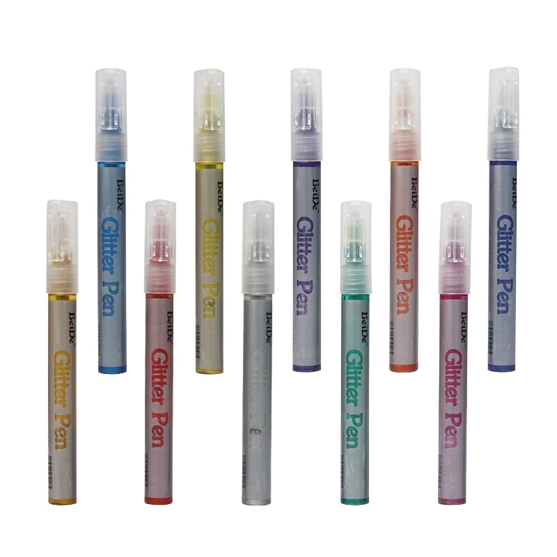 Glitter Paint Pens for Rock Painting, Scrapbook Journals, Photo Albums, Card Stocks, Paper Project, Coloring
Glitter Paint Pens for Rock Painting, Scrapbook Journals, Photo Albums, Card Stocks, Paper Project, Coloring