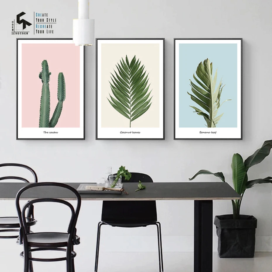 CREATE&RECREATE Nordic Poster Plant Cactus Posters And Prints Leaves Wall Art Canvas Paintings Decoration Pictures CR1810110031
CREATE&RECREATE Nordic Poster Plant Cactus Posters And Prints Leaves Wall Art Canvas Paintings Decoration Pictures CR1810110031
