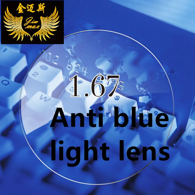 1.67 anti blue ray myopia lenses quality super thin CR39 aspheric resin lens near sight myopic glasses anti blue light lenses
1.67 anti blue ray myopia lenses quality super thin CR39 aspheric resin lens near sight myopic glasses anti blue light lenses