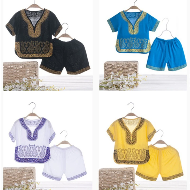 Boys Girls Children Summer Clothing Kids Clothes for Boys and Girls Chinese Style Short-sleeved Top and Short Pants
Boys Girls Children Summer Clothing Kids Clothes for Boys and Girls Chinese Style Short-sleeved Top and Short Pants