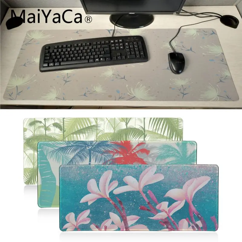 Maiyaca Custom Skin Palm Jungle and Flowers Lock Edge Speed Control Laptop Keyboard Mat Good quality Gaming Necessary Mouse Mat
Maiyaca Custom Skin Palm Jungle and Flowers Lock Edge Speed Control Laptop Keyboard Mat Good quality Gaming Necessary Mouse Mat