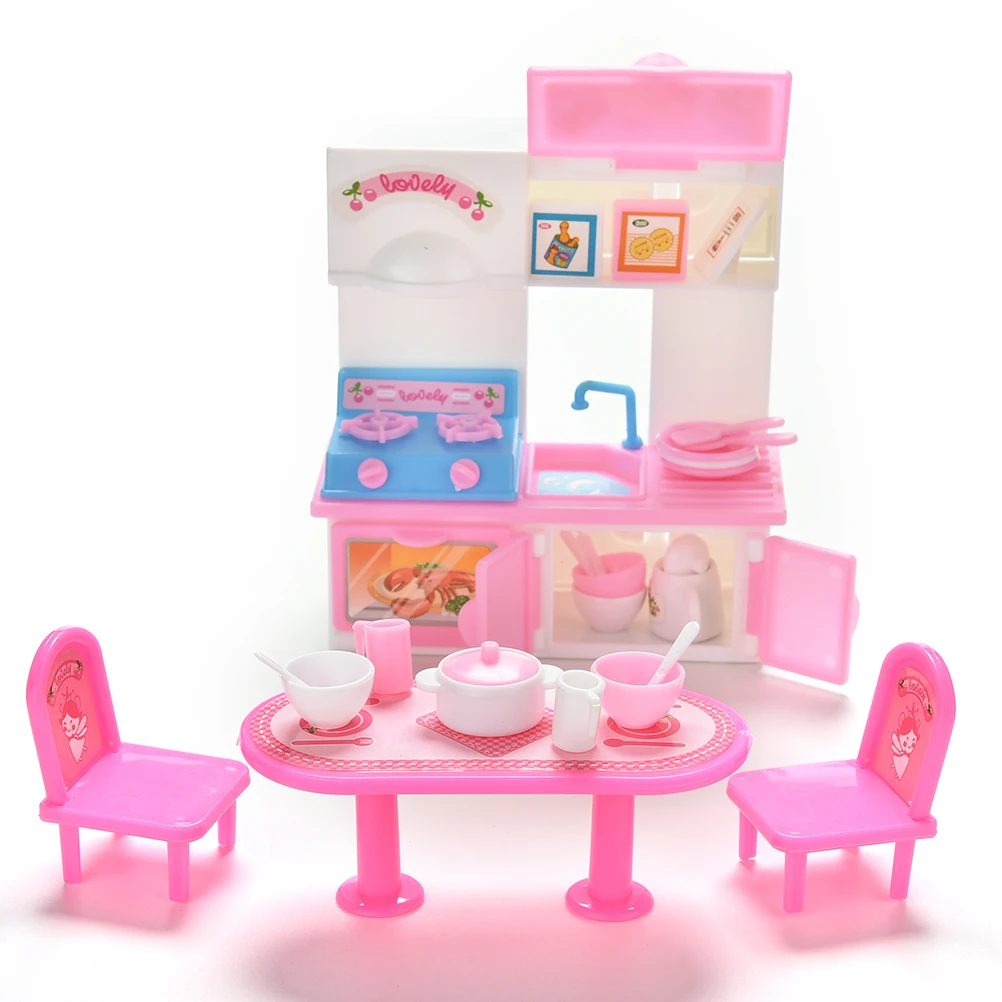 20 Pcs/set Creative Kitchenware Dinner Tables Cupboard Sink for for s Dolls Accessories Play House Toys
20 Pcs/set Creative Kitchenware Dinner Tables Cupboard Sink for for s Dolls Accessories Play House Toys