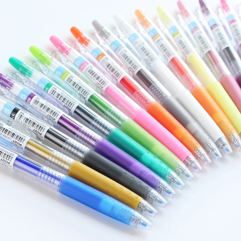 Japan PILOT Juice Color Gel Pen 10EF Press Metal 0.5mm Set 1PCS | Канцтовары для офиса и дома