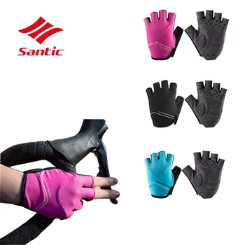 Santic Outdoor Sports Leather Palm Half Finger Sports Cycling Clothings Shockproof Cycling Gloves Bike Road Anti-slip Gloves
Santic Outdoor Sports Leather Palm Half Finger Sports Cycling Clothings Shockproof Cycling Gloves Bike Road Anti-slip Gloves