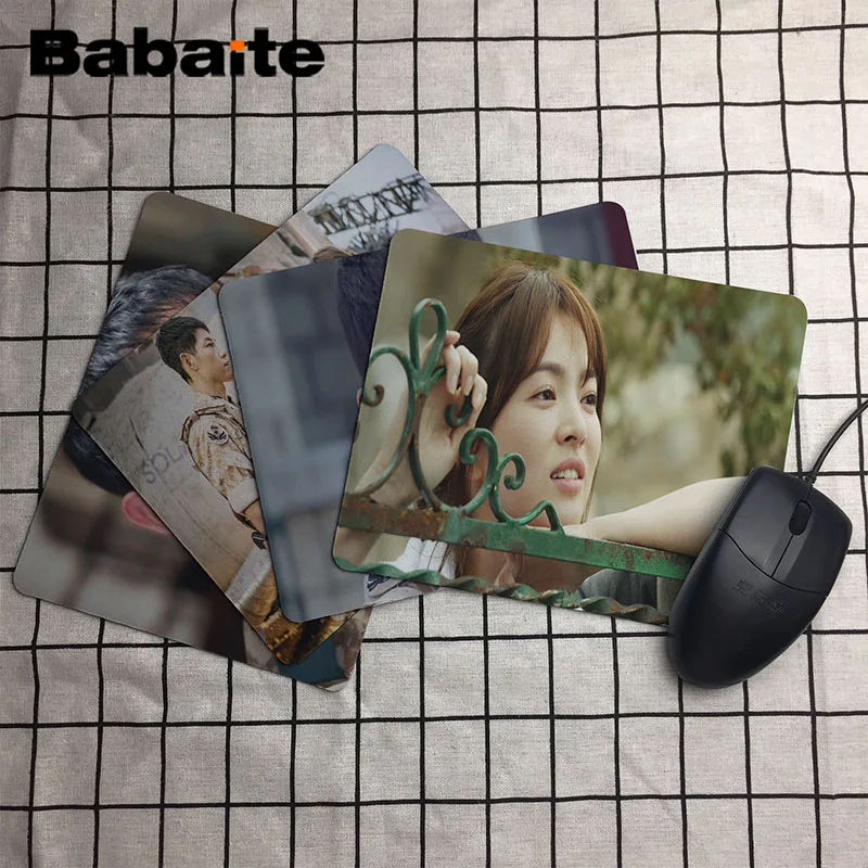 Babaite Song Joong Ki Descendants of the sun 2017 New Arrival 180X220X2MM 250X290X2MM Silicon Mat Gaming Mouse pad
Babaite Song Joong Ki Descendants of the sun 2017 New Arrival 180X220X2MM 250X290X2MM Silicon Mat Gaming Mouse pad