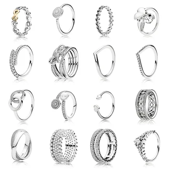 16 Style 1 Pcs Women 925 Sterling Silver Heart Crown Bowknot Rings Jewelry for Women
16 Style 1 Pcs Women 925 Sterling Silver Heart Crown Bowknot Rings Jewelry for Women