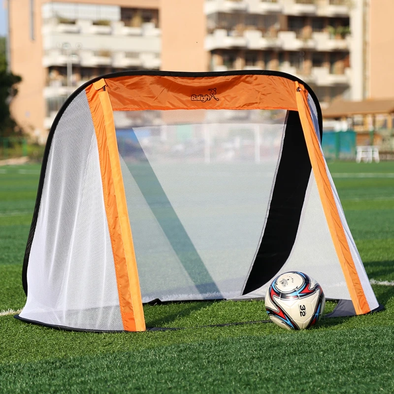 Image 130*80*95CM Oxford Cloth Portable Soccer Goal Post Net Utility Football Soccer Goal Post Outdoor Indoor Sports Training
