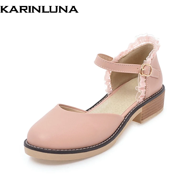 KarinLuna Big Size 33-44 sweet lace ankle strap summer sandals shoes women fashion comfortable girls date woman shoes
KarinLuna Big Size 33-44 sweet lace ankle strap summer sandals shoes women fashion comfortable girls date woman shoes