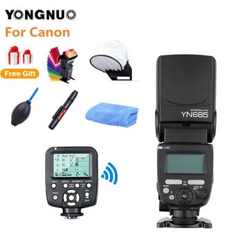 YONGNUO YN685C E-TTL Flash Speedlite 1/8000s Radio Slave Mode Flash + YN560-TX Trigger for Canon 7D 70D 60D 700D DSLR Camera
YONGNUO YN685C E-TTL Flash Speedlite 1/8000s Radio Slave Mode Flash + YN560-TX Trigger for Canon 7D 70D 60D 700D DSLR Camera