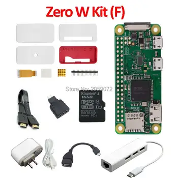 Raspberry Pi zero W Pi0 W Board official zero case GPIO Pin Heatsinks camera FFC cable SD card 1 to 3 USB Hub
Raspberry Pi zero W Pi0 W Board official zero case GPIO Pin Heatsinks camera FFC cable SD card 1 to 3 USB Hub