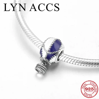 New Travel hot air balloon 925 Sterling Silver blue white Enamel Fine beads Jewelry making Fit Original Pandora Charms Bracelets
New Travel hot air balloon 925 Sterling Silver blue white Enamel Fine beads Jewelry making Fit Original Pandora Charms Bracelets
