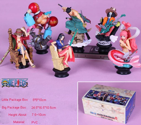6 Pcs/set New Japanese Anime One Piece Brook Shirahosh Luffy Franky Robin Zoro Action Figure For Christmas Gifts Free Shipping 6 Pcs/set New Japanese Anime One Piece Brook Shirahosh Luffy Franky Robin Zoro Action Figure For Christmas Gifts Free Shipping<br><br>Aliexpress