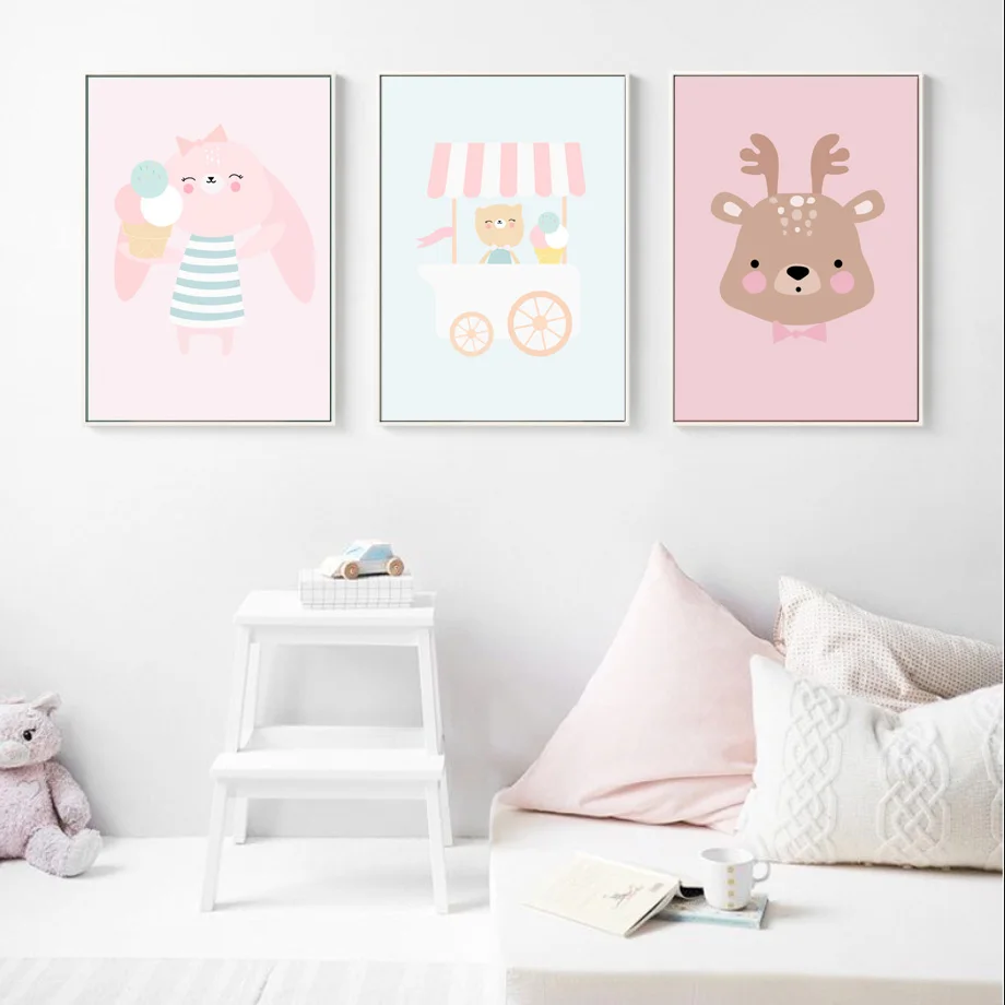 Rabbit Car Deer Nordic Poster Wall Art Canvas Painting Posters And Prints Decoration Pictures Baby Girl Boy Room Art Print Decor
Rabbit Car Deer Nordic Poster Wall Art Canvas Painting Posters And Prints Decoration Pictures Baby Girl Boy Room Art Print Decor