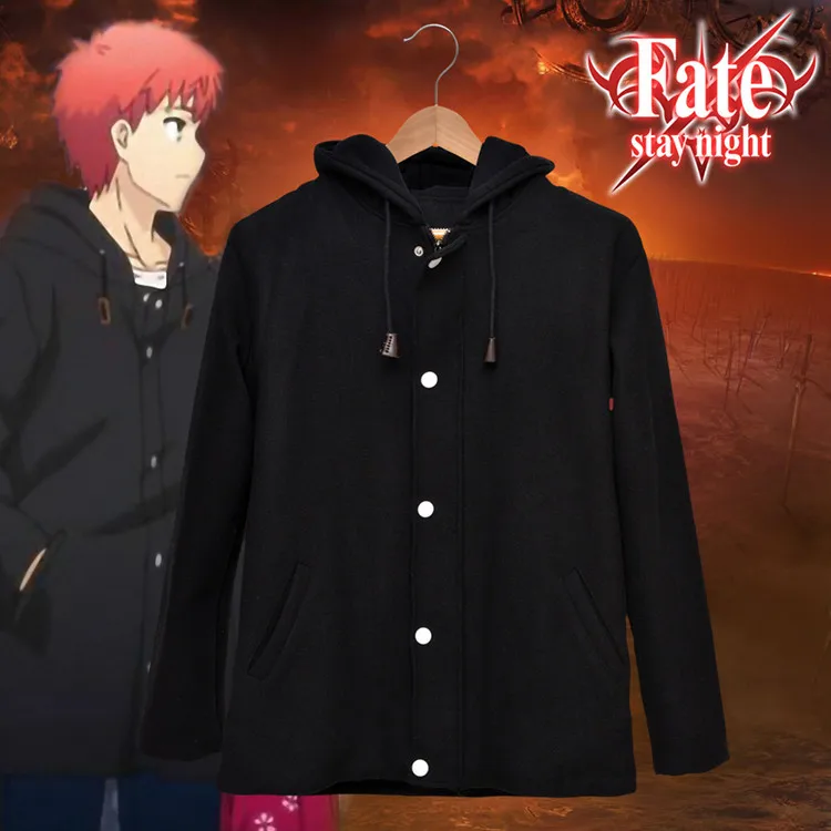 Fate/stay night Anime Cosplay Halloween Emiya Shirou Cos Woman Man Daily Black windbreaker Jacket Cosplay Costume
Fate/stay night Anime Cosplay Halloween Emiya Shirou Cos Woman Man Daily Black windbreaker Jacket Cosplay Costume