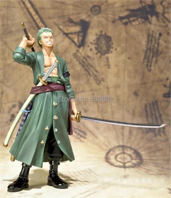 Anime Roronoa Zoro Action Figure Toys 16cm(6.3") PVC doll without Original Box One Piece
Anime Roronoa Zoro Action Figure Toys 16cm(6.3") PVC doll without Original Box One Piece