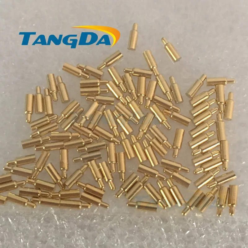 Tangda pogopin Connectors SMD Contact pin spring pin battery connector D 1.5*5 Hmm Gold-plated 1u" (Can be customized) A.
Tangda pogopin Connectors SMD Contact pin spring pin battery connector D 1.5*5 Hmm Gold-plated 1u" (Can be customized) A.
