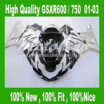 motorcycle fairing parts Silver black K1 01 02 03 GSXR 600 750 2001 02 03 Fairings for SUZUKI GSXR600 750 01 02 03 GSXR750
motorcycle fairing parts Silver black K1 01 02 03 GSXR 600 750 2001 02 03 Fairings for SUZUKI GSXR600 750 01 02 03 GSXR750