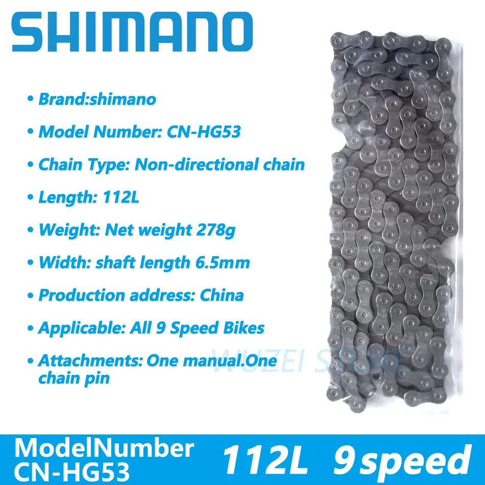 Excellent Shimano 8/9/10/11Speed Chain Mountain Bike Chain HG40 HG53 HG93 6701 HG95 HG54 CN4601 HG601 HG701 HG901 MTB Road Bicycle Chains 8