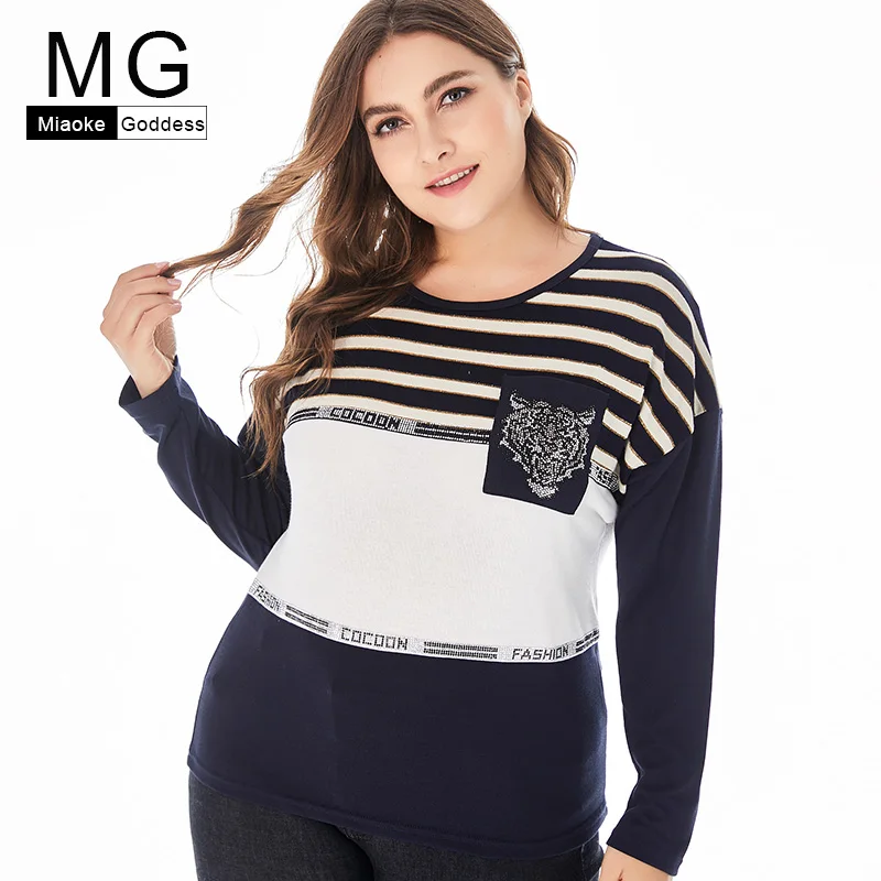MG 2019 Spring new arrival womens Plus Size mom Knitted tops and blouses fashion ladies elegant Vintage tee t-shirt femme
MG 2019 Spring new arrival womens Plus Size mom Knitted tops and blouses fashion ladies elegant Vintage tee t-shirt femme