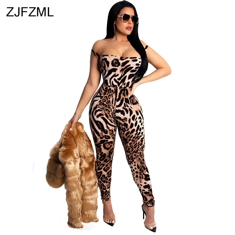 Off The Shoulder Sexy Jumpsuit For Women 2018 Leopard Print Backless Bandage Bodysuit Casual Hollow Out Full Length Club Romper
Off The Shoulder Sexy Jumpsuit For Women 2018 Leopard Print Backless Bandage Bodysuit Casual Hollow Out Full Length Club Romper