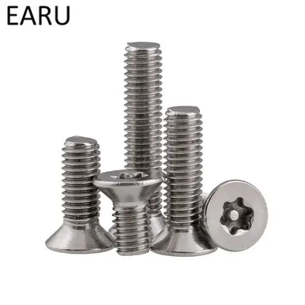 Anti-theft Screw Stainless Steel 304 T2673 Standard Trunkless Plum Blossom Six-lobe Head Security Screw Bolts M3*4/5/6/8/10-30mm
Anti-theft Screw Stainless Steel 304 T2673 Standard Trunkless Plum Blossom Six-lobe Head Security Screw Bolts M3*4/5/6/8/10-30mm