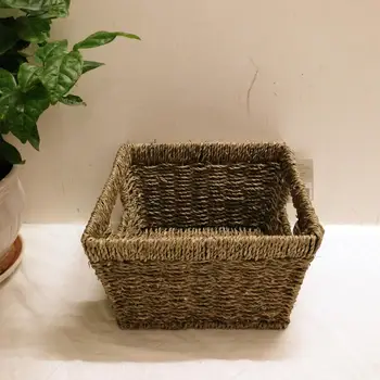 Yi Ran Tiancheng square straw basket basket willow rattan non cosmetic storage basket snacks jewelry box
Yi Ran Tiancheng square straw basket basket willow rattan non cosmetic storage basket snacks jewelry box