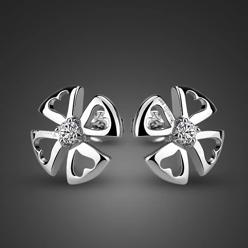 Hot Sales Fashion 100% Sterling Silver Flower Stud Earrings. Authentic original jewelry woman silver earrings holiday gifts
Hot Sales Fashion 100% Sterling Silver Flower Stud Earrings. Authentic original jewelry woman silver earrings holiday gifts