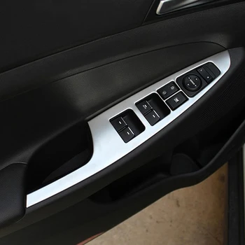 Stainless Steel For Hyundai Tucson 2015 2016 accessories Door Window glass Lift Control Switch Panel LHD Cover Trims Car Styling
Stainless Steel For Hyundai Tucson 2015 2016 accessories Door Window glass Lift Control Switch Panel LHD Cover Trims Car Styling