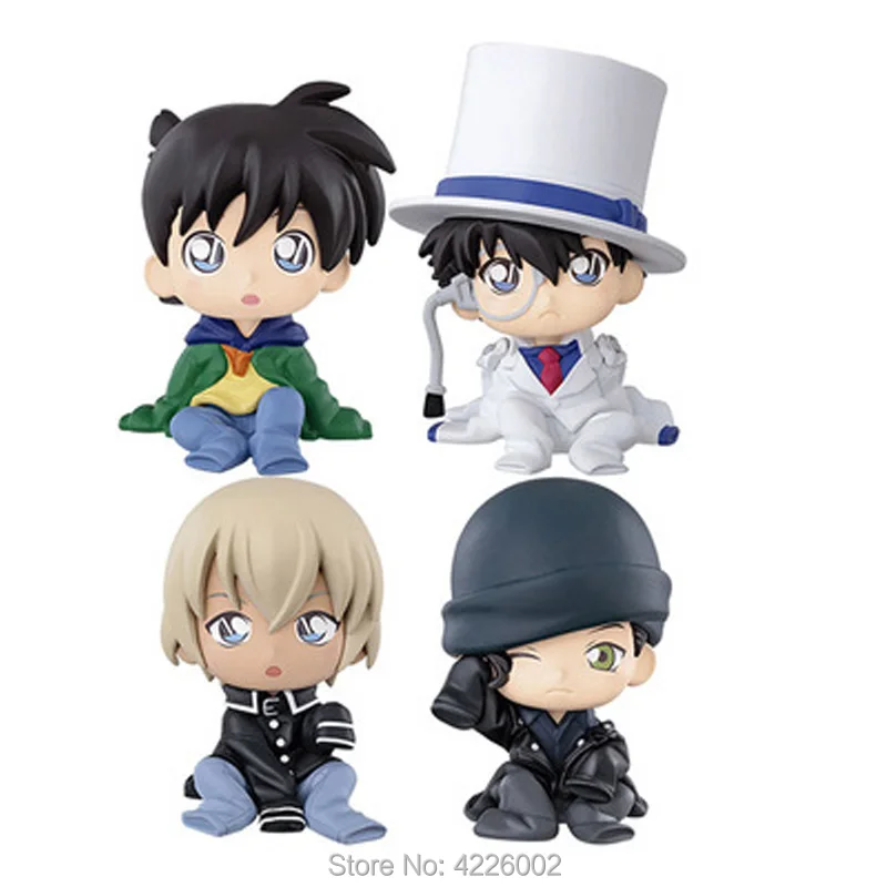 Detective Conan Case Closed Mini Action Figures Edogawa Konan Conan Kaitou Kidd Furuya Rei Akai Shuuichi Model Kids toys Set
Detective Conan Case Closed Mini Action Figures Edogawa Konan Conan Kaitou Kidd Furuya Rei Akai Shuuichi Model Kids toys Set