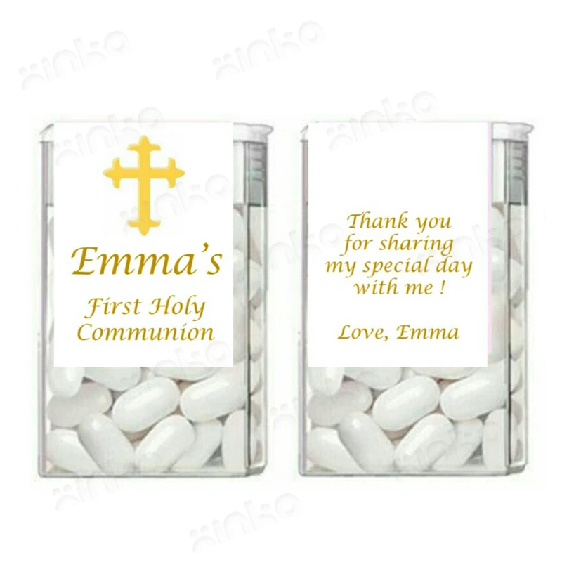 30pcs Baptism Candy Stickers, Customs First Communion Favors, Personalized First Communion Favors, Gold Gift Stickers
30pcs Baptism Candy Stickers, Customs First Communion Favors, Personalized First Communion Favors, Gold Gift Stickers