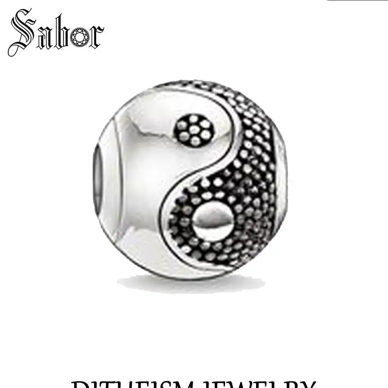 mens DIY Beads Yin-yang Charm 2019 New Fashion Silver Jewelry Gift Women Men Girl Fit Bracelets Necklace Choker jewellery
mens DIY Beads Yin-yang Charm 2019 New Fashion Silver Jewelry Gift Women Men Girl Fit Bracelets Necklace Choker jewellery