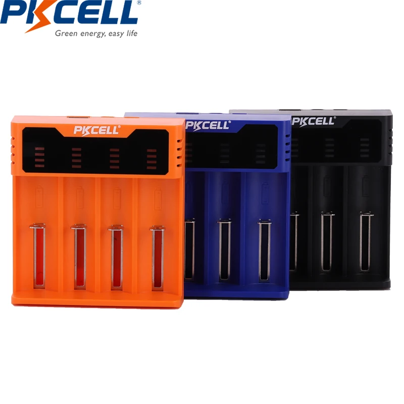 1PCS PKCELL Smart charger for Battery 18650 14500 26650 AA AAA 1.2v 3.2v 3.7V NI-MH NI-CD li-ion battery Charger 5V 2A LED USB
1PCS PKCELL Smart charger for Battery 18650 14500 26650 AA AAA 1.2v 3.2v 3.7V NI-MH NI-CD li-ion battery Charger 5V 2A LED USB