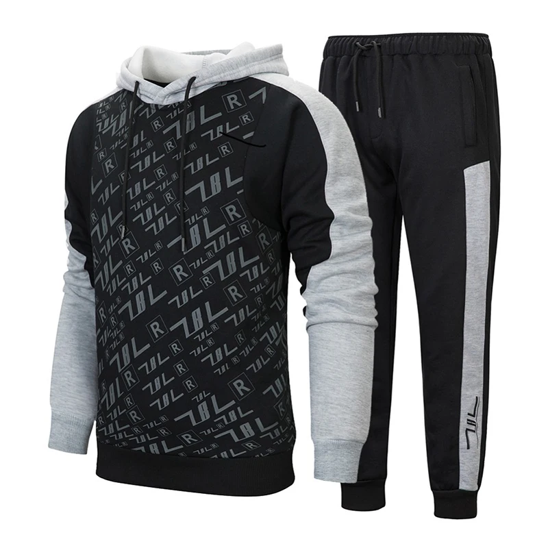 2018 Men Set Autumn New Tracksuit Fleece Jacket+Pants Zipper Suit Hooded Sweatshirt Sportswear Sets Male Solid Sporting Suits
2018 Men Set Autumn New Tracksuit Fleece Jacket+Pants Zipper Suit Hooded Sweatshirt Sportswear Sets Male Solid Sporting Suits
