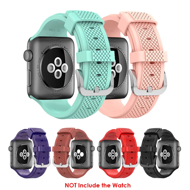 Silicone Strap For Apple Watch 38MM 42MM Sport Loop Pulseira Correa For iWatch Series 3 2 1 Relogios Inteligente Bracelet Band
Silicone Strap For Apple Watch 38MM 42MM Sport Loop Pulseira Correa For iWatch Series 3 2 1 Relogios Inteligente Bracelet Band