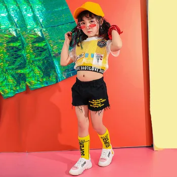 Yellow Dance Costume Girls Fashion Jazz Performance Clothing Hiphop Rave Outfit Street Dance Cheerleader Practice Wear DC2178
Yellow Dance Costume Girls Fashion Jazz Performance Clothing Hiphop Rave Outfit Street Dance Cheerleader Practice Wear DC2178