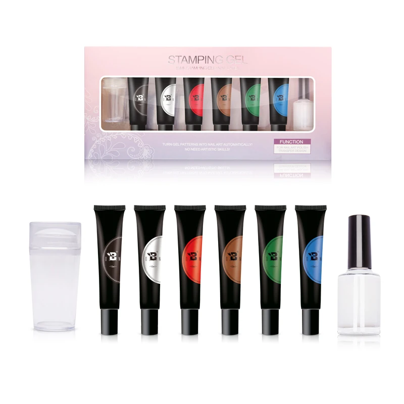 15 ml Stamping Gel Nails Polish Stamper Tools Manicure 1 Set Soak Off Varnish LED Or UV Gel Lacquers For Nail Art Stamping Plate
15 ml Stamping Gel Nails Polish Stamper Tools Manicure 1 Set Soak Off Varnish LED Or UV Gel Lacquers For Nail Art Stamping Plate