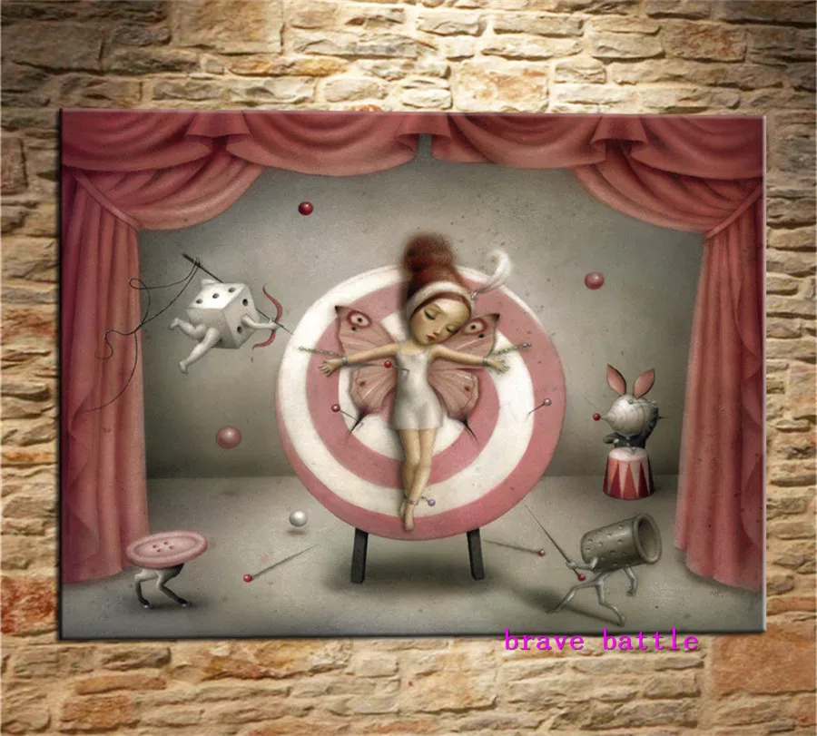 Mark Ryden Childish Strange Dark World Canvas Painting Living Room Bedroom Home Decor Modern Mural Art Oil Painting #168
Mark Ryden Childish Strange Dark World Canvas Painting Living Room Bedroom Home Decor Modern Mural Art Oil Painting #168