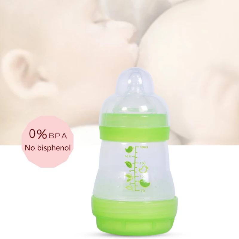 160ml Wide mouth imitation breast milk silicone bottle Newborn Wide Drink Bottle Baby Nursing Milk Fruit Juice Water Feeding
160ml Wide mouth imitation breast milk silicone bottle Newborn Wide Drink Bottle Baby Nursing Milk Fruit Juice Water Feeding