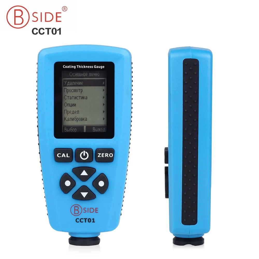 BSIDE CCT01 Digital Thickness Gauge Coating Meter AUTO Thickness Meter Tester Magnetic Eddy Current Probe Gauge
BSIDE CCT01 Digital Thickness Gauge Coating Meter AUTO Thickness Meter Tester Magnetic Eddy Current Probe Gauge
