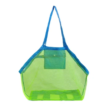 Swimming Bags Large Capacity Tote Baby Folding Beach Mesh Bag Anti Sand Beach Toy Storage Bag Portable Beach Toys Organizer 
Swimming Bags Large Capacity Tote Baby Folding Beach Mesh Bag Anti Sand Beach Toy Storage Bag Portable Beach Toys Organizer