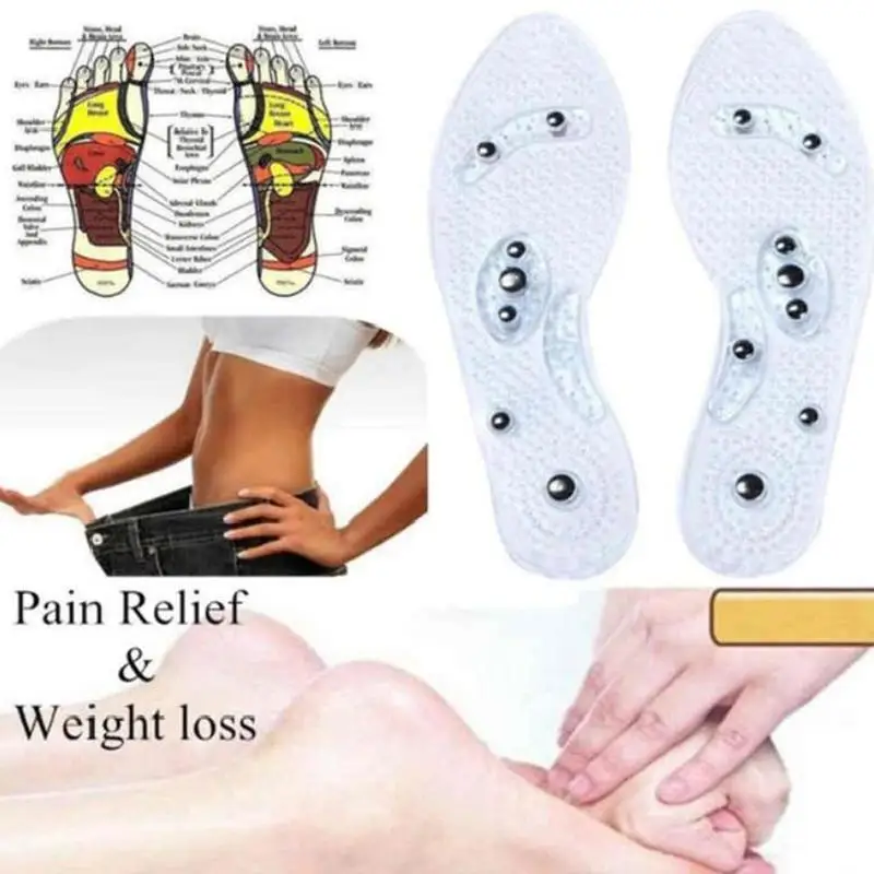 Magnetic Massage Shoe Insole Foot Care Acupressure Slimming Shoe Gel Insoles Therapy Health for Men Comfort Pads 1pair
Magnetic Massage Shoe Insole Foot Care Acupressure Slimming Shoe Gel Insoles Therapy Health for Men Comfort Pads 1pair