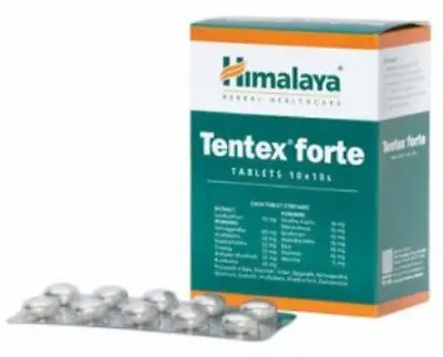 Tentex Forte 100 tablets Anti-oxidant relieves stress, rejuvenates, improves male performance
Tentex Forte 100 tablets Anti-oxidant relieves stress, rejuvenates, improves male performance