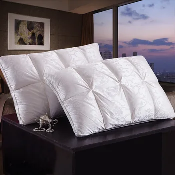 48*74cm Chinese Bread Style Rectangle Goose/Duck Down Pillows Down-proof Cotton fabric White Color Bedding Soft Pillow
48*74cm Chinese Bread Style Rectangle Goose/Duck Down Pillows Down-proof Cotton fabric White Color Bedding Soft Pillow