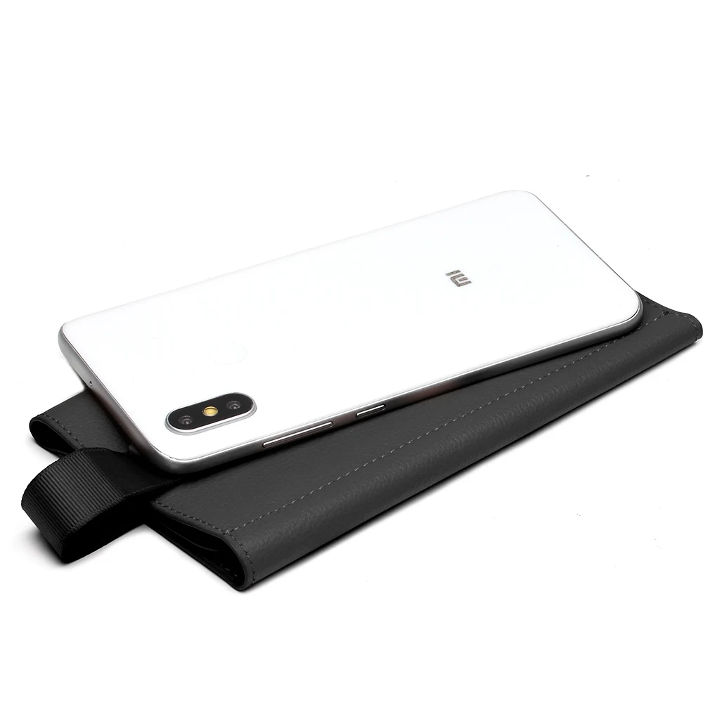 QIALINO чехол для телефона Fundas Xiaomi Mi 8 натуральной кожи сумка кошелек 6 21