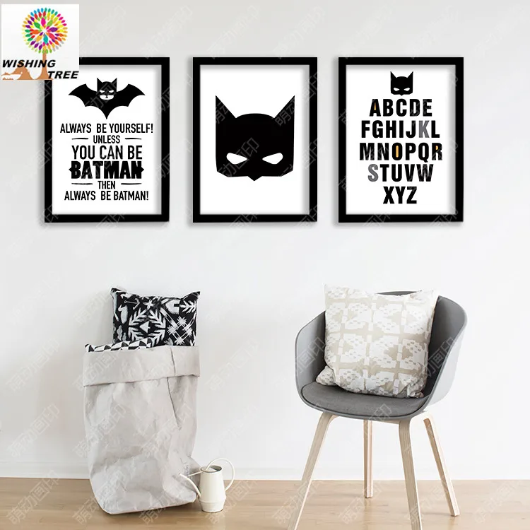 WISHING TREE decorative poster batman wall poster kid'room cadre decoratif Quote Canvas Art Print Poster Wall Pictures MD03
WISHING TREE decorative poster batman wall poster kid'room cadre decoratif Quote Canvas Art Print Poster Wall Pictures MD03