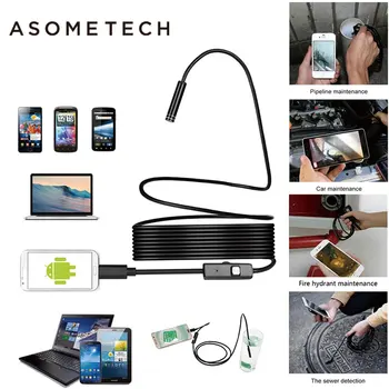 3.5m Waterproof Endoscope Mini HD Camera Snake Tube 5.5 mm Lens Camera Cable USB Inspection LED Borescope for Android Phone PC
3.5m Waterproof Endoscope Mini HD Camera Snake Tube 5.5 mm Lens Camera Cable USB Inspection LED Borescope for Android Phone PC