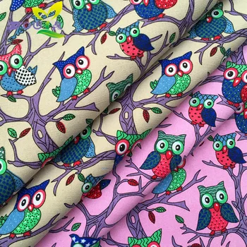 1 yards / cartoon owl printed canvas DIY handmade fabric cloth curtain sofa table cloth cushion pillow bag
1 yards / cartoon owl printed canvas DIY handmade fabric cloth curtain sofa table cloth cushion pillow bag
