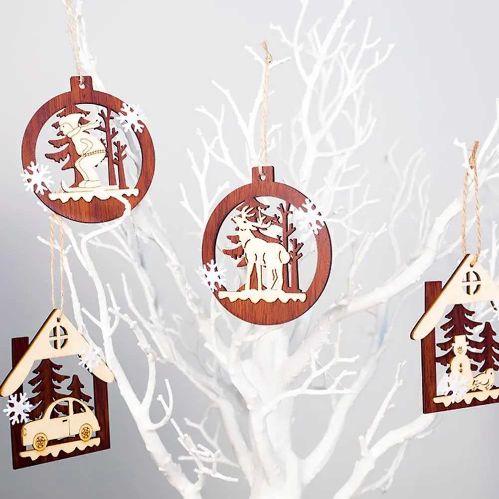 2020 New Year Christmas Decorations For Home Wooden Smiley Deer Rope Hanging Pendant Christmas Tree Decorations
2020 New Year Christmas Decorations For Home Wooden Smiley Deer Rope Hanging Pendant Christmas Tree Decorations