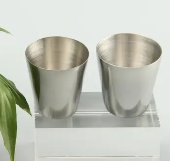 30ml Portable Stainless Steel Shot Glasses Barware Beer Wine Drinking Glass Outdoors Cup SN1671
30ml Portable Stainless Steel Shot Glasses Barware Beer Wine Drinking Glass Outdoors Cup SN1671
