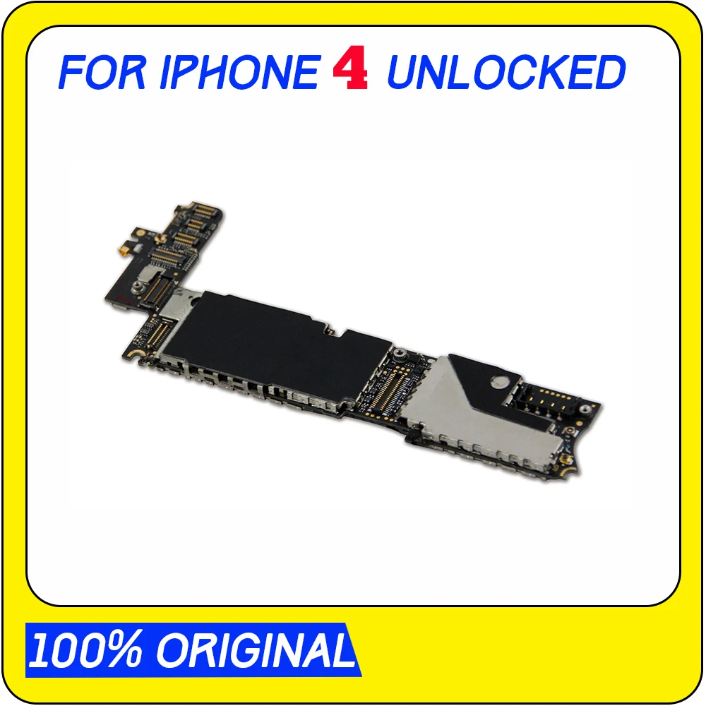 Original Unlocked & Good quality for iphone 4 Motherboard with Chips 8gb / 16gb / 32gb for iphone 4 4g Mainboard
Original Unlocked & Good quality for iphone 4 Motherboard with Chips 8gb / 16gb / 32gb for iphone 4 4g Mainboard